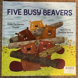 NWT Five Busy Beavers book (still in shrink wrap)